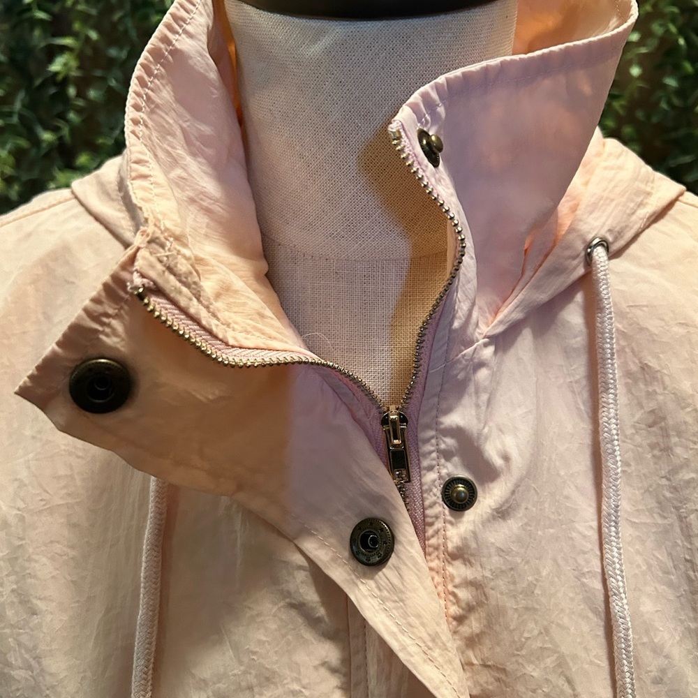 Pink Hooded Women's Jacket - Picture 3 of 4